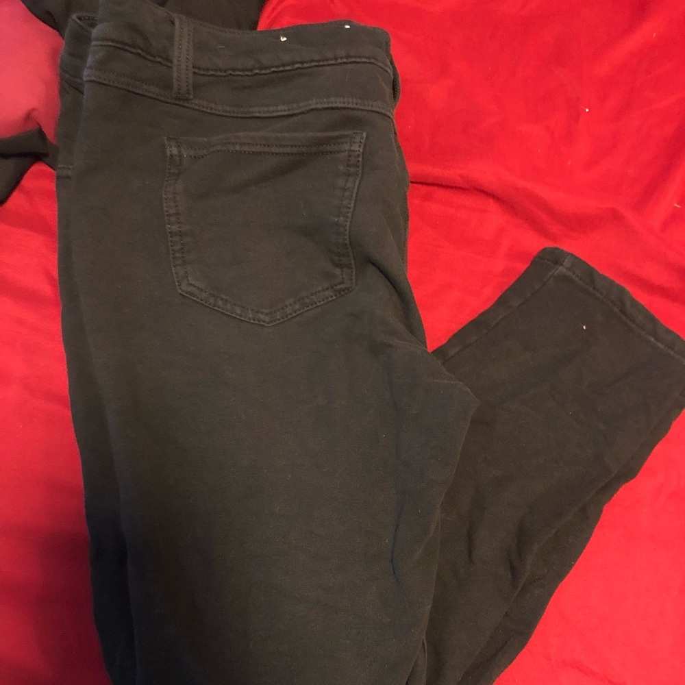 Mudd juniors size 15 black Jeggings
